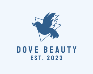 Dove Peace Christianity logo