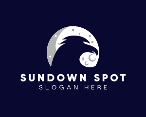 Night Moon Bird logo