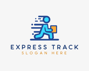 Courier Express Delivery logo design