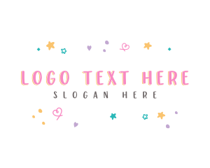 Cute Quirky Doodle Shapes logo