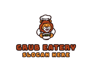 Lion Chef Restaurant logo design