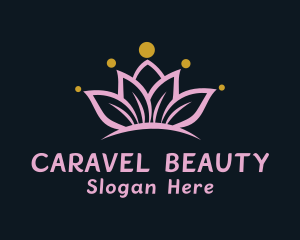 Beauty Spa Crown  logo design