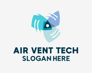 Propeller Cooling Ventilation  logo design