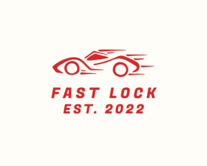 Fast Car Racing logo design