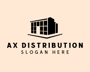 Industrial Building Warehouse logo design