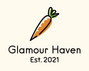 Carrot Farm Vegetable logo