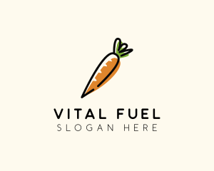 Carrot Farm Vegetable logo design