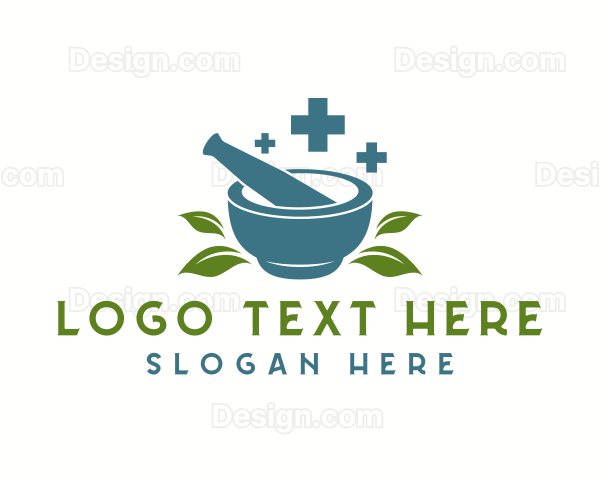 Organic Medicinal Herb Logo