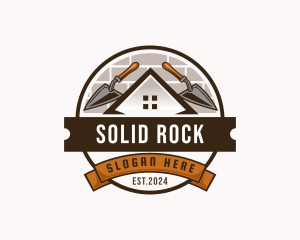 Masonry Contractor Builder logo design