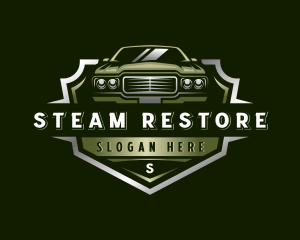 Auto Restoration Garage logo design