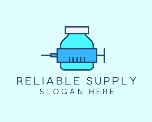 Medical Vaccine Supply logo design