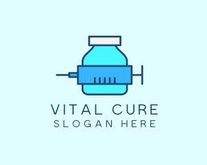 Medical Vaccine Supply logo design