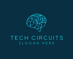 Brain Neurology Circuitry logo