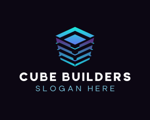 Digital Data Cube logo design