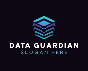 Digital Data Cube logo design