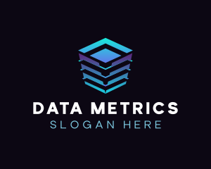 Digital Data Cube logo design