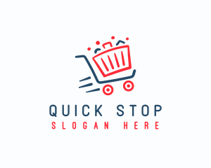 Shopping Cart Basket logo design