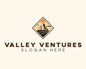 Valley Mountain Peak logo