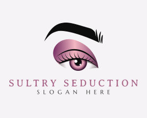 Sultry Eye Makeup logo design