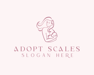 Mother Parenting Baby logo design