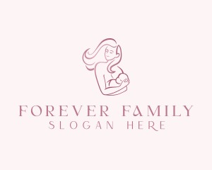 Mother Parenting Baby logo design