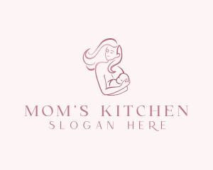 Mother Parenting Baby logo design