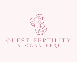 Mother Parenting Baby logo design