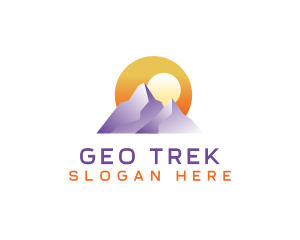 Mountain Peak Adventure logo design