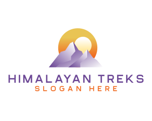 Mountain Peak Adventure logo design