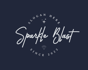 Sparkle Diamond Jewelry logo design