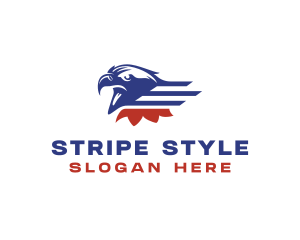 American Eagle Stripes logo design