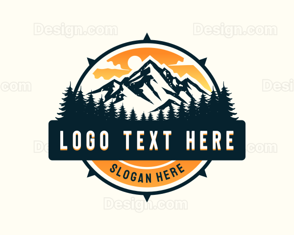 Mountain Pine Tree Adventure Logo