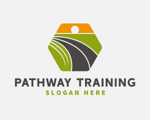 Road Destination Pathway  logo
