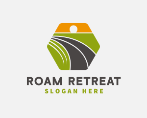 Road Destination Pathway  logo