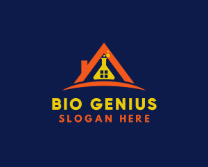 Chemistry Laboratory Experiment logo design