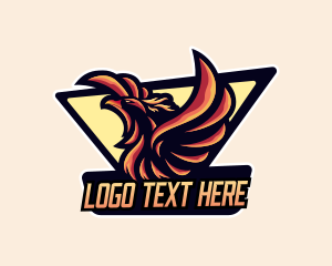 Phoenix Bird Gamer logo