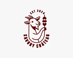 Goat Kebab Restaurant logo design