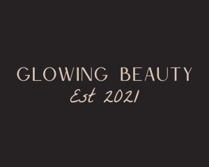 Beauty Style Text logo design