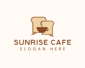 Bread Cafe Chat  logo design