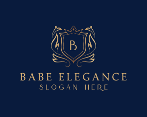 Elegant Fashion Shield logo design