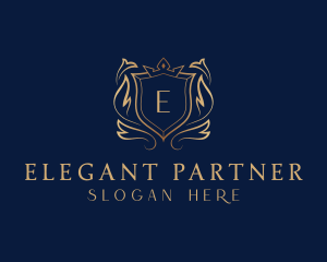 Elegant Fashion Shield logo design