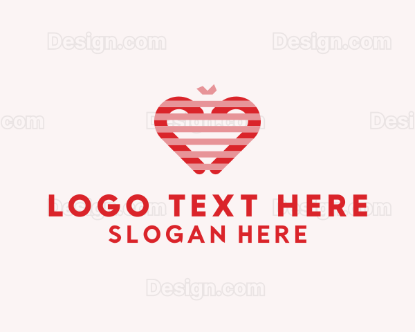 Sugar Cane Heart Logo