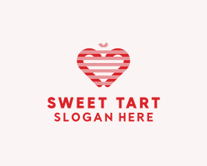 Sugar Cane Heart  logo design