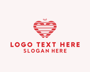 Sugar - Sugar Cane Heart logo design