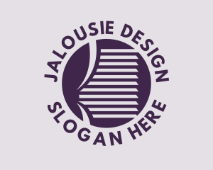 Purple Curtain Jalousie logo