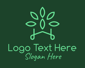 Gardening Green Plant logo