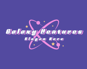 Star Galaxy Orbit logo design