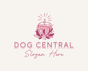 Candle Light Floral logo design