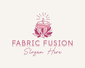 Candle Light Floral logo design