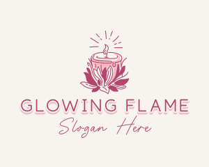 Candle Light Floral logo